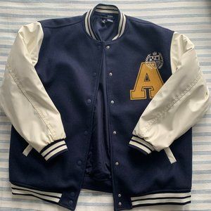 Oversized Baseball Varsity Jacket - Vintage - H&M